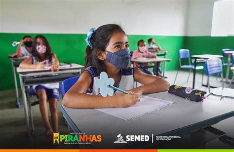 Alunos Da Rede Municipal De Piranhas Retornam às Aulas Presenciais