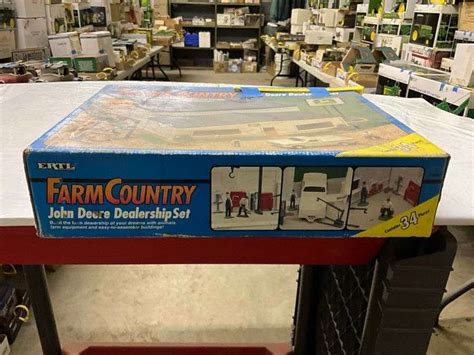 Ertl Farm Country John Deere Dealer Set Hamilton Maring Auction Group