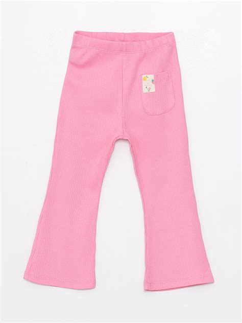 Pembe Beli Lastikli Basic K Z Bebek Tayt S H Z Fnl Lcw