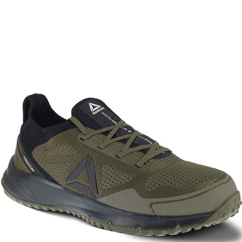 Reebok Men's All Terrain Safety Shoes - Sage/Black | elliottsboots