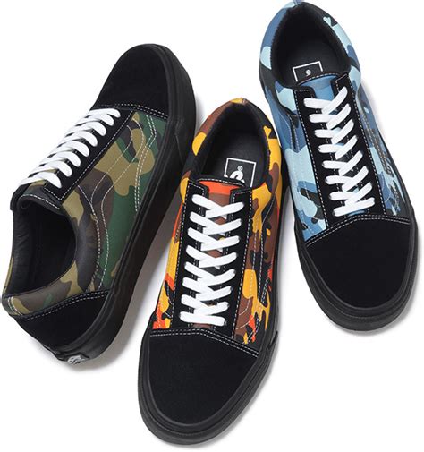 Supreme Vans Camo Pack - Sneaker Bar Detroit