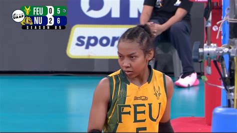 Ubaldo Battles Up Against NU UAAP Season 85 Women S Volleyball YouTube