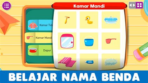 Mengenal Nama Benda Kamar Mandi Belajar Nama Nama Benda YouTube