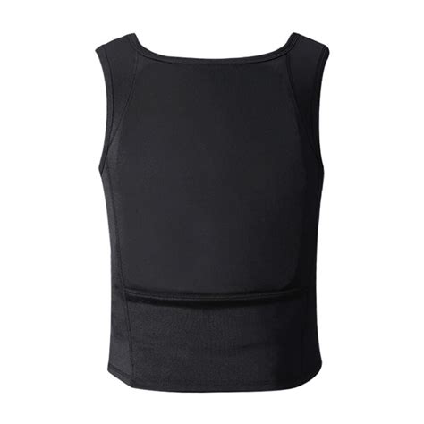 Concealed Bulletproof Vest Ultra Thin T-shirt Undershirt Covert Body A ...