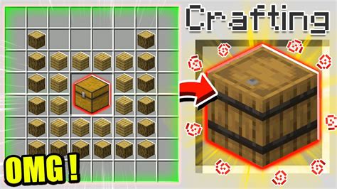 Minecraft Crafting How To Make Barrel Craft Recipes 283 Youtube