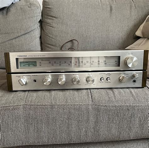 Toshiba SA 220C Vintage Stereo Receiver BEAUTIFUL Reverb