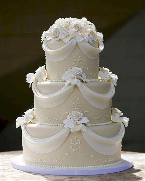 Wedding Cakes Can Go From The Simplest To The Most Intricate Designs