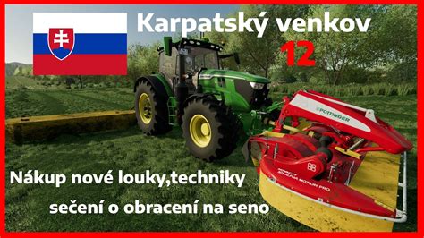 Farming simulator 22 Karpatský venkov 12 Lets play CZ SK YouTube