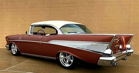 1957 Chevy Belair in Stunning Red and White