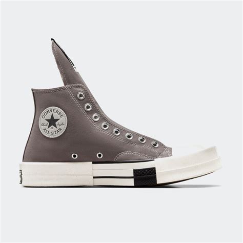 Rick Owens X Converse Turbodrk Chuck 70 Laceless Iron A03938c