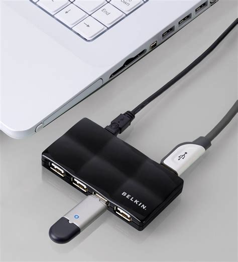 Hubs Belkin Port Desktop High Speed Usb Hub With Power Supply