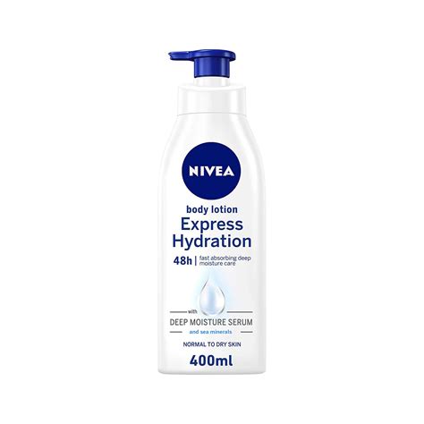 Nivea Body Lotion Normal And Dry Skin Express Hydration Sea Minerals 400ml Evisu