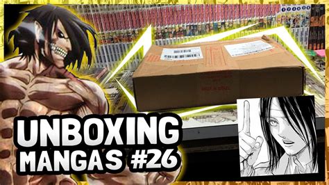 Unboxing Mangas 26 Compras Panini YouTube