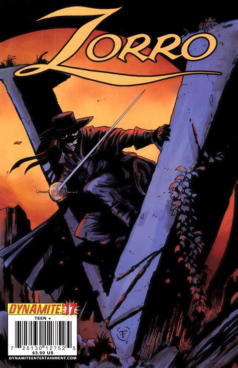 Zorro Cover B Very Fine Dynamite Comic Dreamlandcomics