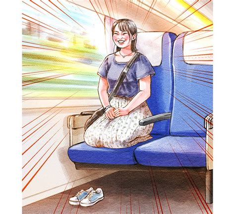 「女の子 電車内」のtwitter画像イラスト新着