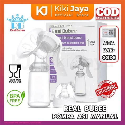 Jual KIKI Real Bubee Pompa ASI Manual ORIGINAL BARCODE BPA Free