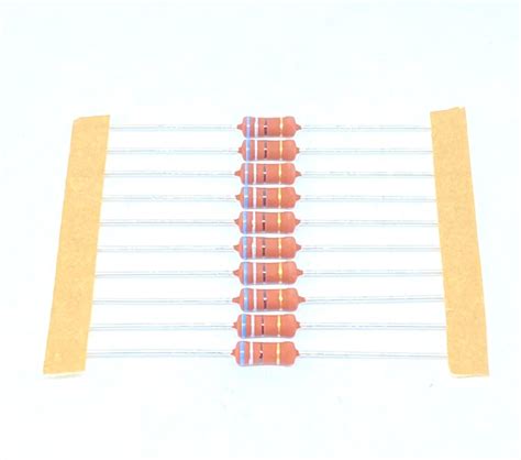 KIT 20 PEÇAS RESISTOR 68R 2W 5 AXIAL 4X12MM 68R PR02 PHILIPS