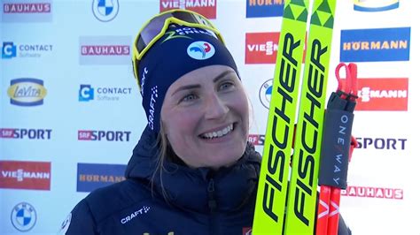 Justine Braisaz Bouchet Laur Ate De La Poursuite De Lenzerheide Ma