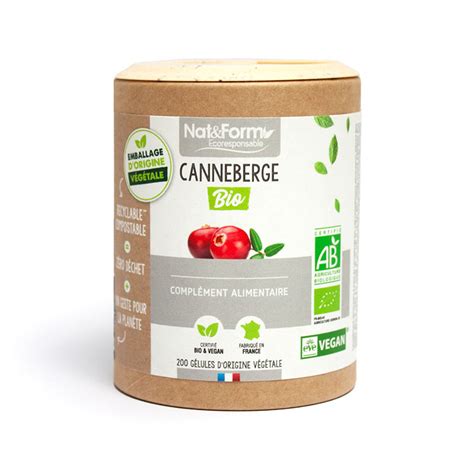 Canneberge Bio Nat Form Confort Urinaire