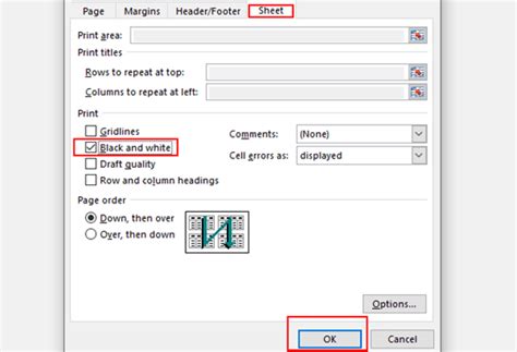 How To Print Excel Documents In Black And White My Microsoft Office Tips