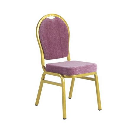 Stackable Silver Golden Banquet Hall Chairs Seating Capacity SINGLE