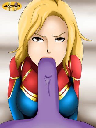 Captain Marvel Loves Thanos Luscious Hentai Manga Porn