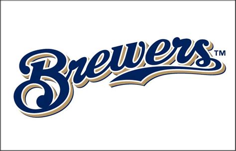 Milwaukee Brewers Jersey Logo Milwaukee Brewers Brewers Brewer Logo