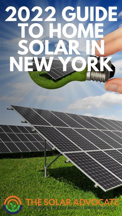 2022 New York Solar Panel Installation Guide Learn About Costs