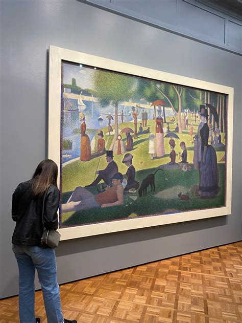 A Sunday Afternoon On The Island Of La Grande Jatte Chicago Art