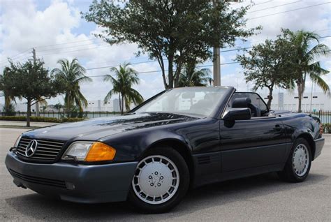 1991 MERCEDES 300SL CONVERTIBLE AUT TRANS 2 PREVIOUS OWNERS NO