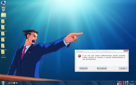 Phoenix Wright Objection Win7 by sciascillo on DeviantArt