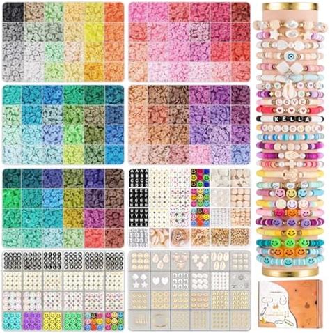 Tuladuo Pi Ce Perles Pour Bracelet Couleurs Mm Perles Pour