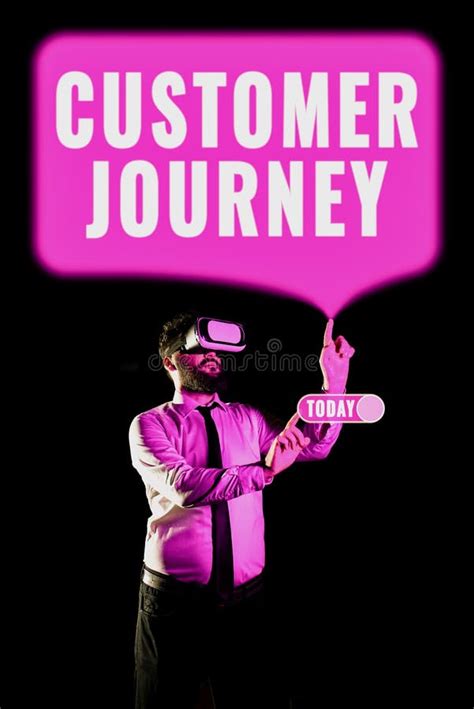 Text Caption Presenting Customer Journey Word Written On Complete