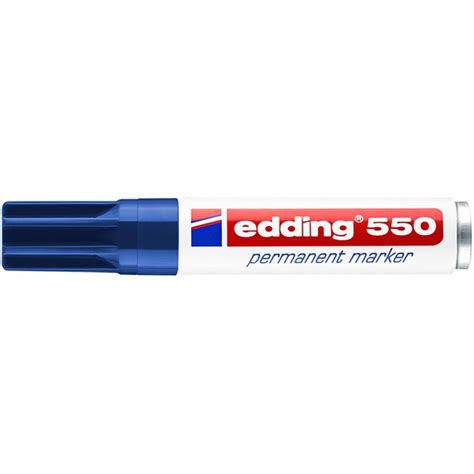 Marker Permanent EDDING 550 3 4 Mm Albastru