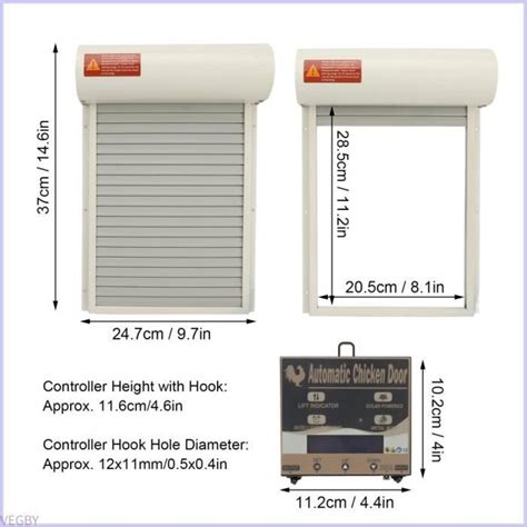 Cya Porte Automatique Poulailler Avec Capteur Lumineux Automatique Des