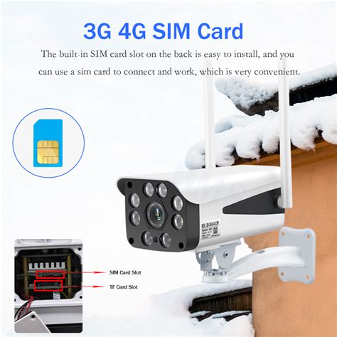 China 3g 4g Sim Card Security Camera Cctv 5mp Hd Wifi Ip Camera Outdoor