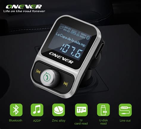 Aliexpress Buy Handsfree Car Kit Fm Transmitter Wireless Fm