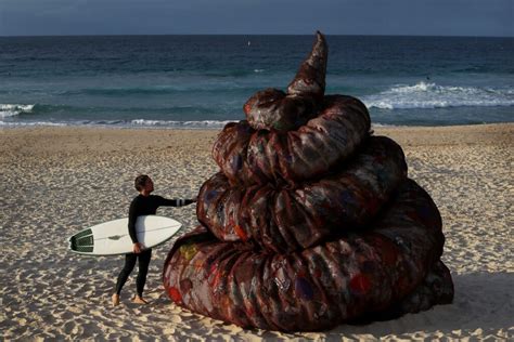 Meter Hoher Kackhaufen Am Bondi Beach Was Dahintersteckt