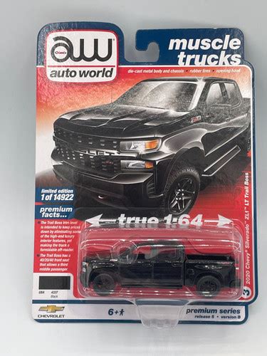 Chevy Silverado Zl Lt Trail Boss Black B B Farm Toys