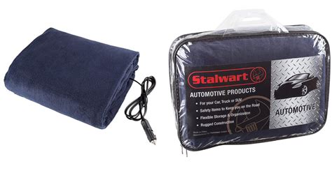 Electric Car Blanket- Heated 12 Volt Fleece Travel Throw ~ Amazon Deals ...