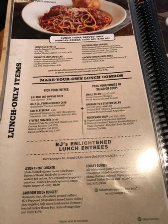 Bj S Brewhouse Menu Online Pennygilley