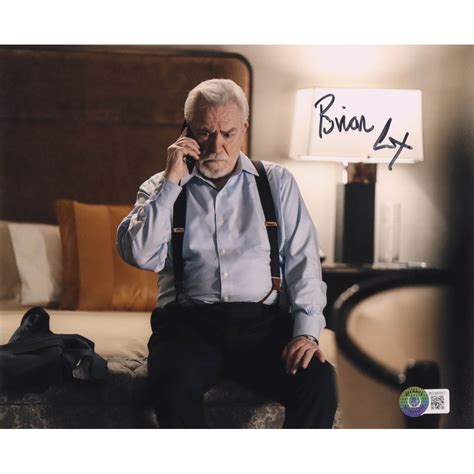 Brian Cox Signed "Succession" 8x10 Photo (Beckett) | Pristine Auction