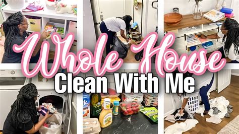 New Whole House Clean With Me 2022 Extreme Whole House Cleaning