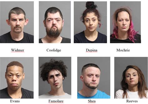 Eight Arrested During Operation Granite Shield Sweep In Nashua Crime