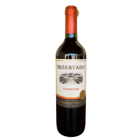 Vinho Reservado Carmenere Concha Y Toro Reservado Ml Shopee Brasil