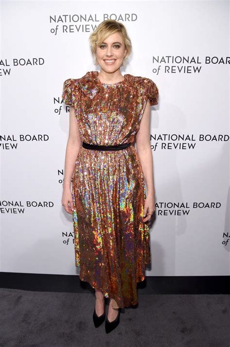 Greta Gerwig In Gucci At The National Board Of Review Annual Awards