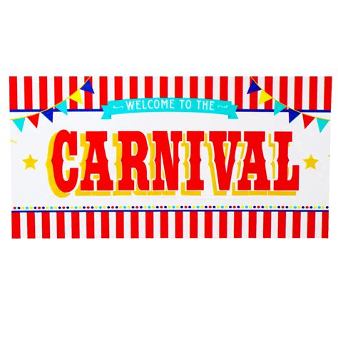 Buy Carnival Circus Banner Welcome To The Carnival Background