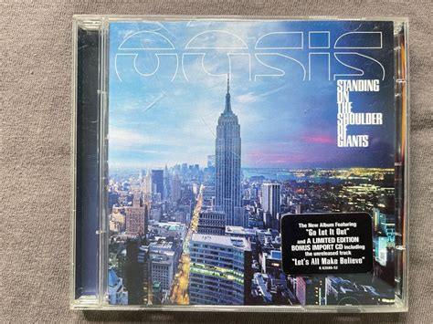 Oasis Standing On The Shoulder Of Giants Cd Hobbies Toys