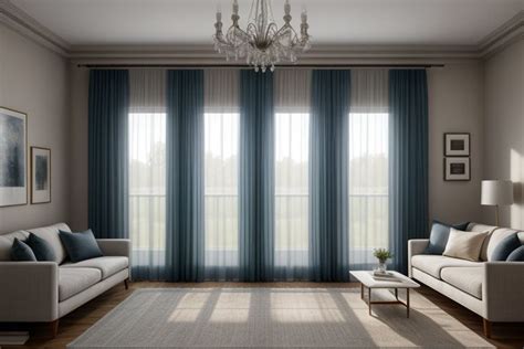 Sheer curtain ideas for living room