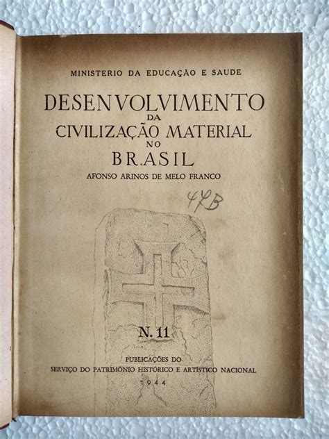 Afonso Arinos De Melo Franco Desenvolvimento Da Civili